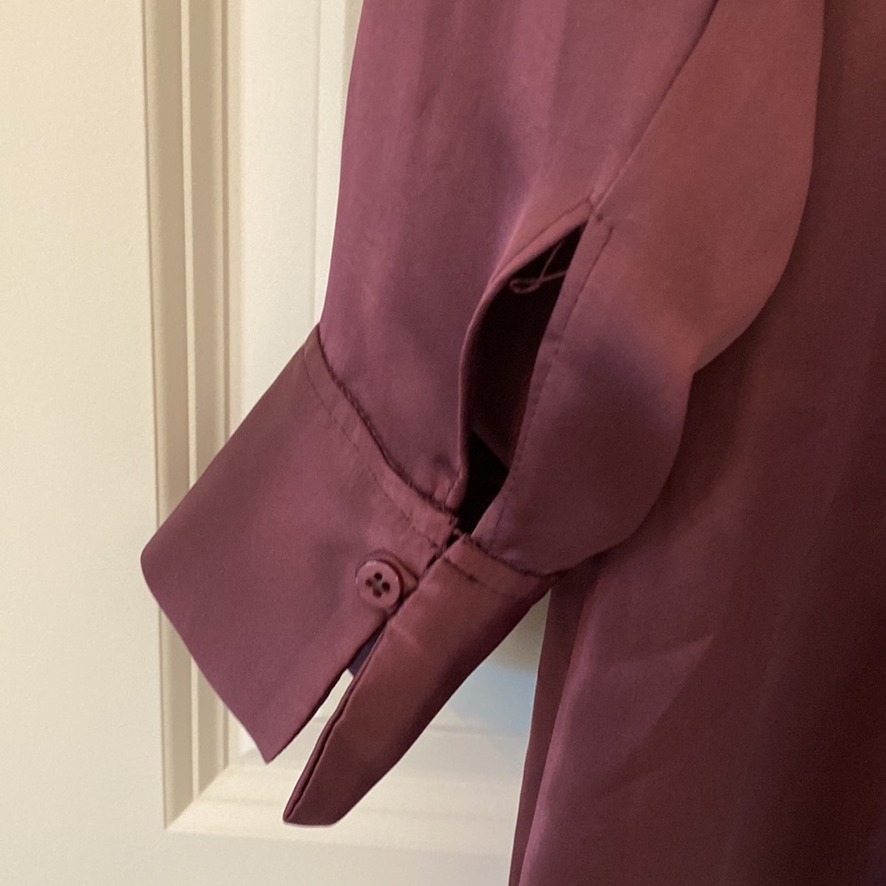 Purple wrap dress - Picture 5 of 7